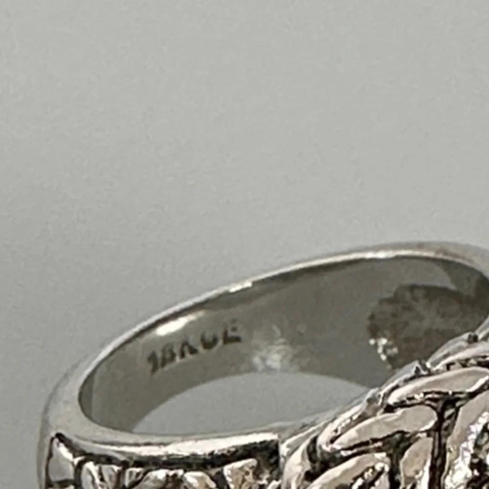 18k GF Blue agua marine Gemstone Ring